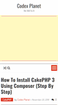 Mobile Screenshot of codexplanet.com